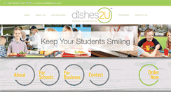 Desktop Screenshot of dishes2u.com